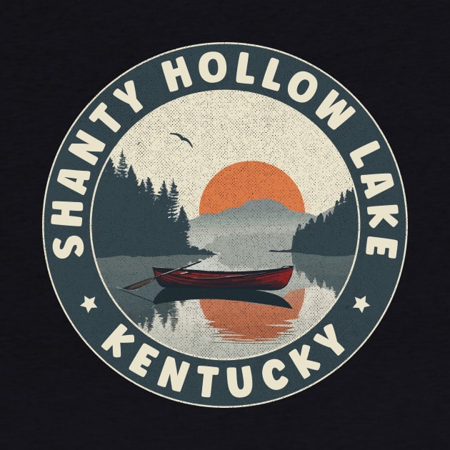 Shanty Hollow Lake Kentucky Sunset by turtlestart